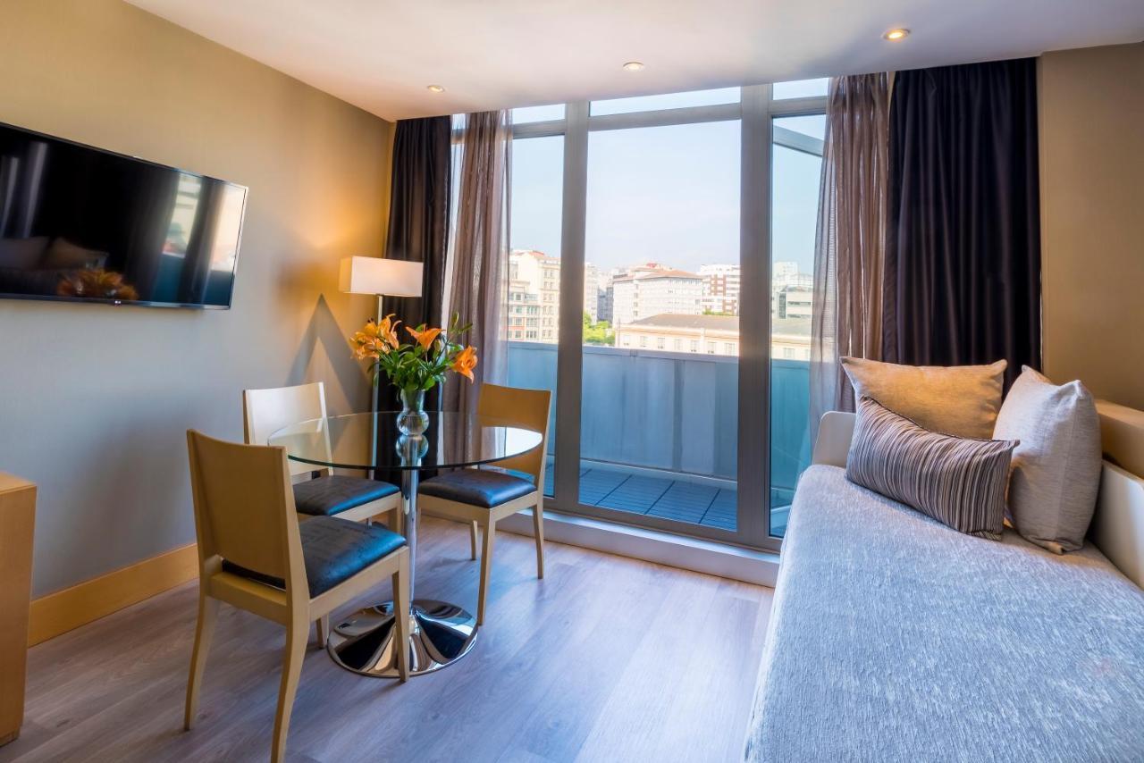 Hotel Plaza آكورونيا المظهر الخارجي الصورة